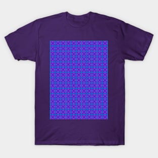 Purple Tile Pattern T-Shirt